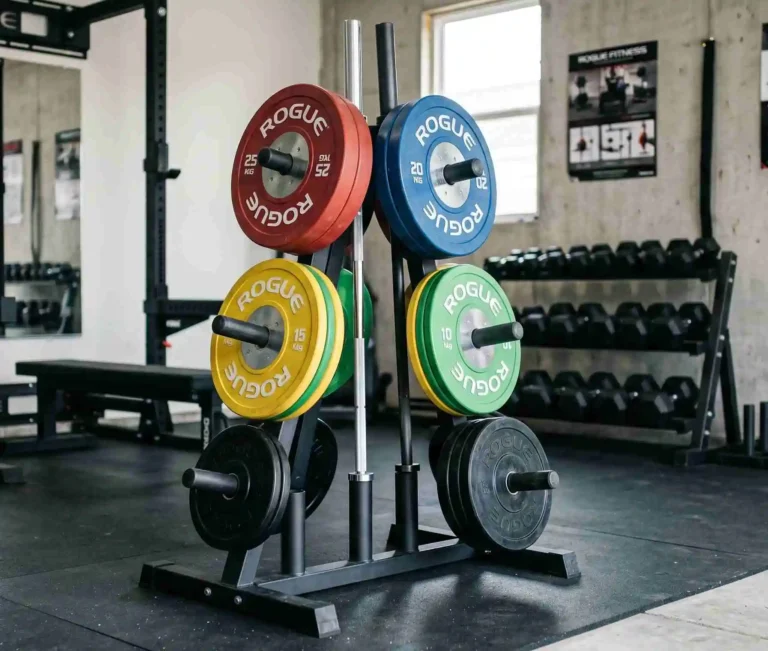 olympic weight plate tree
